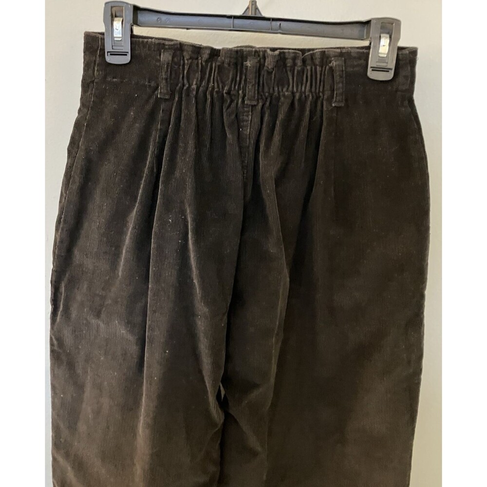 Gloria Vanderbilt Womens Tall Black Corduroy Pants Size 6 - Picture 5 of 6